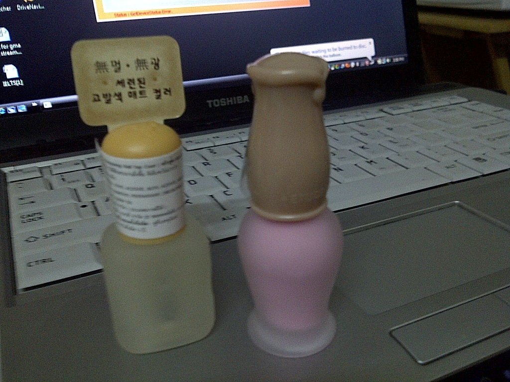 google on other matte nail polish. I discovered that the Korean brands,